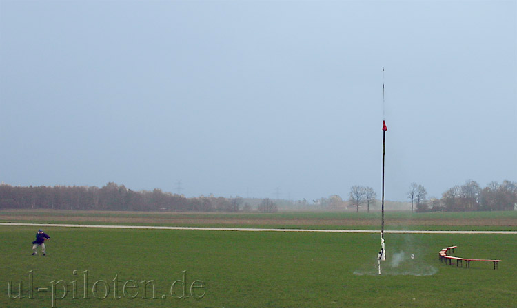 Z�ndung eines BRS-Rettungssystem