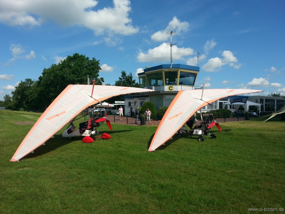 Landung in Nordhorn Lingen